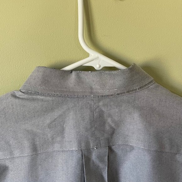 Men's Cotton Casual Button-Down Long-Sleeve Shirt (Worn Collar) - Picture 7 of 12